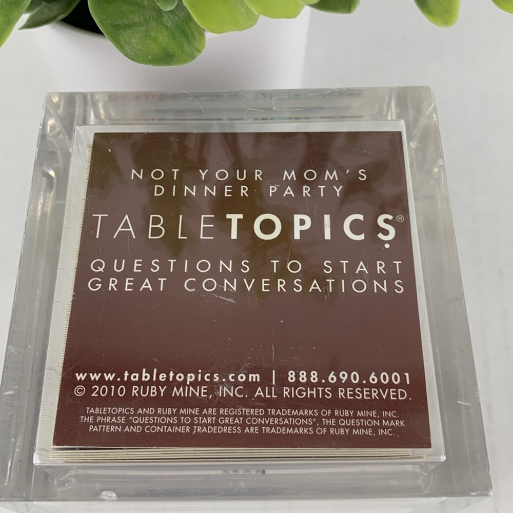 Tabletopics questions to start great conversations